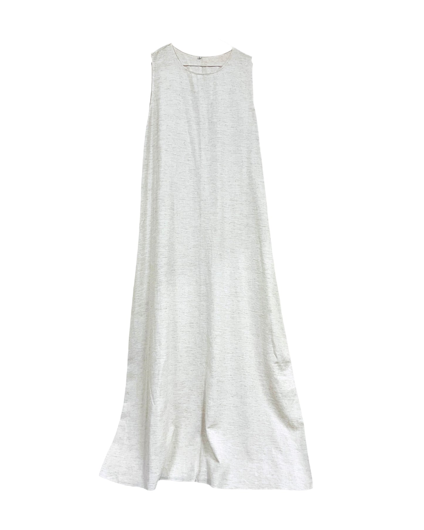 Mizaa Embroidered Linen Abaya Set