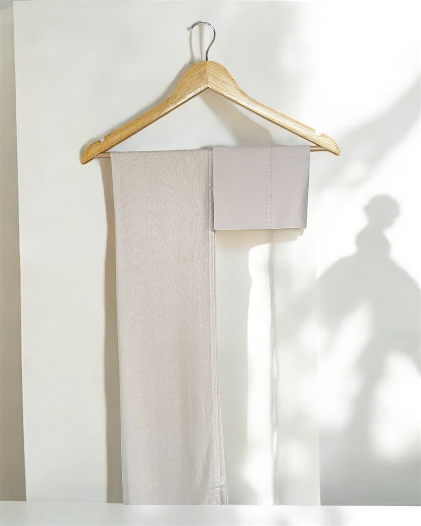 Off White - Premium Modal Hijab Set