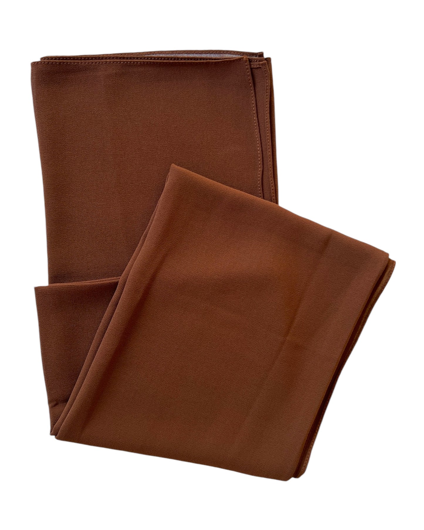 Coffee - Chiffon Hijab Set