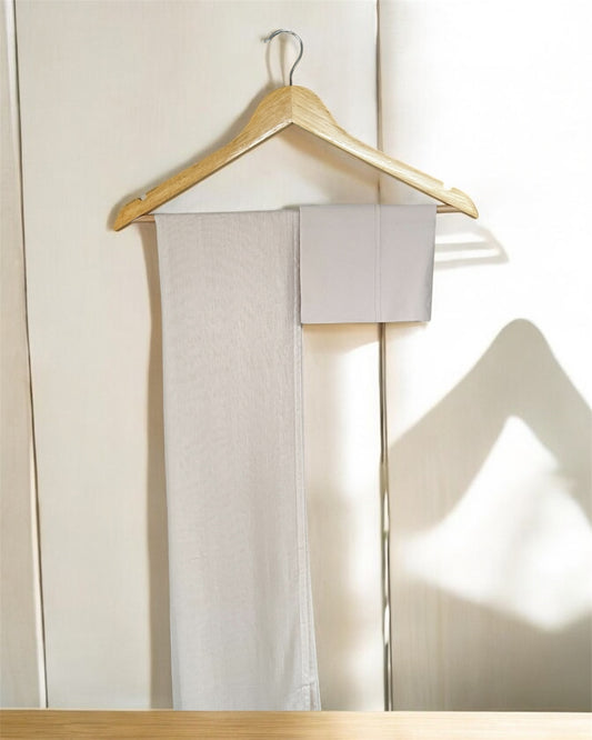 Off White - Premium Modal Hijab Set